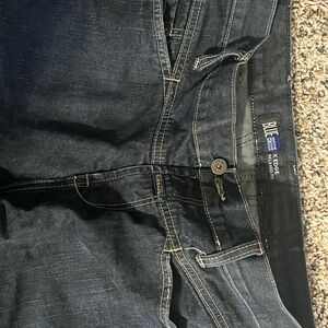 Marithe Francois Girbaud Men's Deep Blue Relaxed Jeans